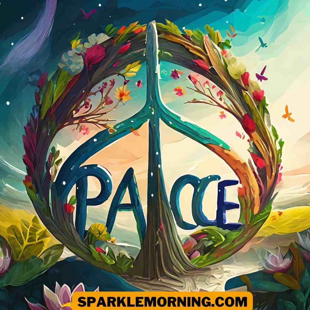 good morning peace images
