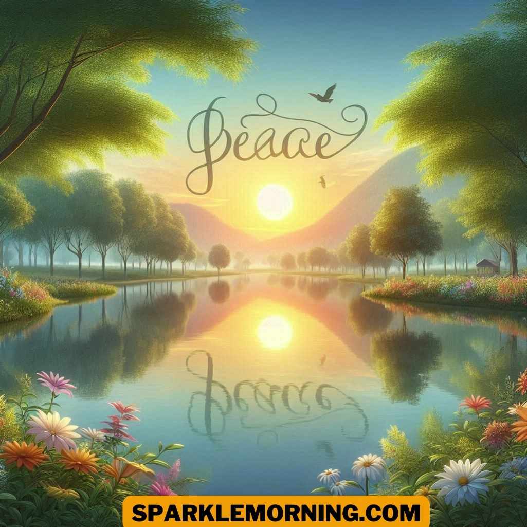 good morning peace imagesv