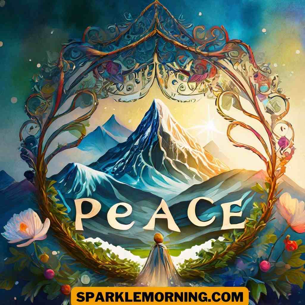 good morning peace images