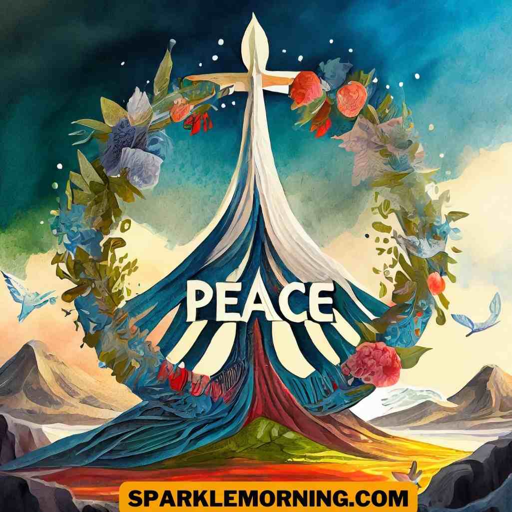 good morning peace images