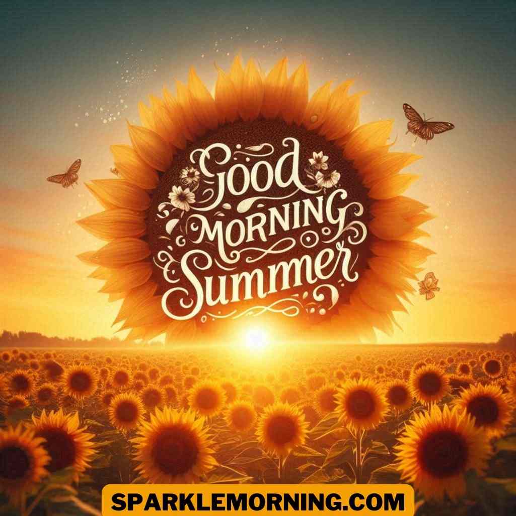 good morning summer images