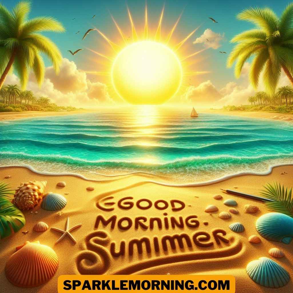 good morning summer images