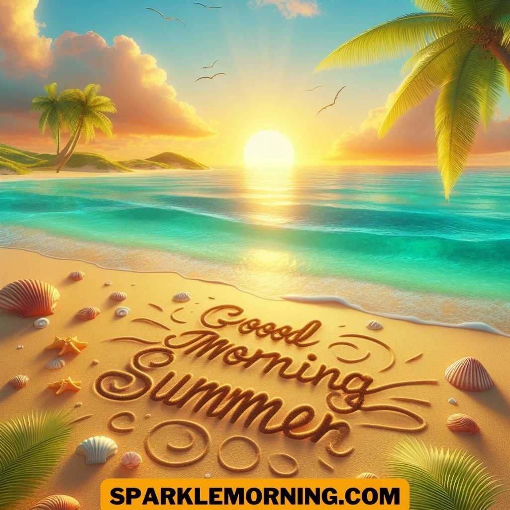 good morning summer images