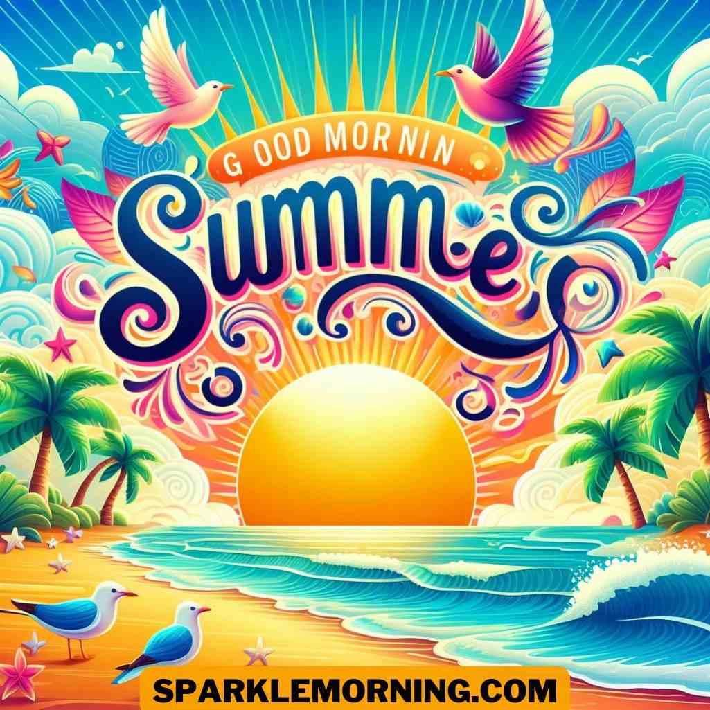 good morning summer images