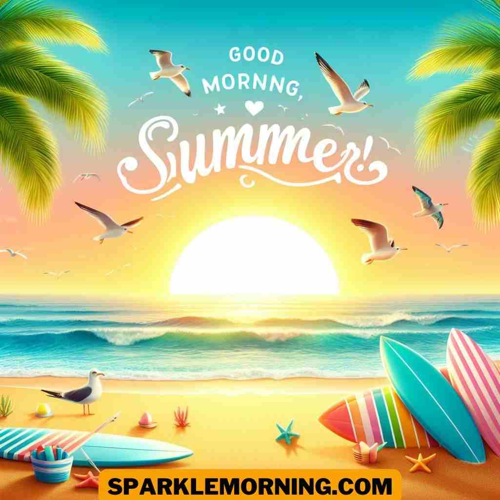 good morning summer images
