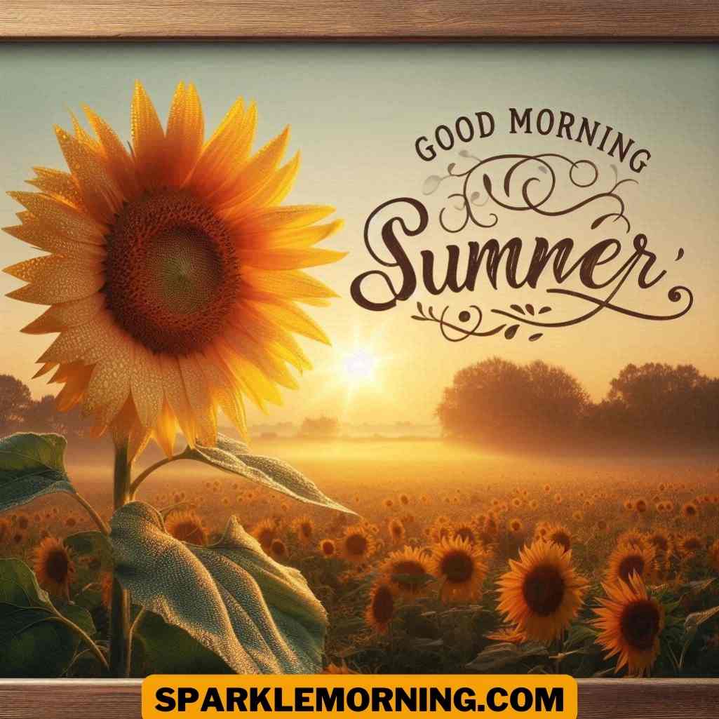 good morning summer images