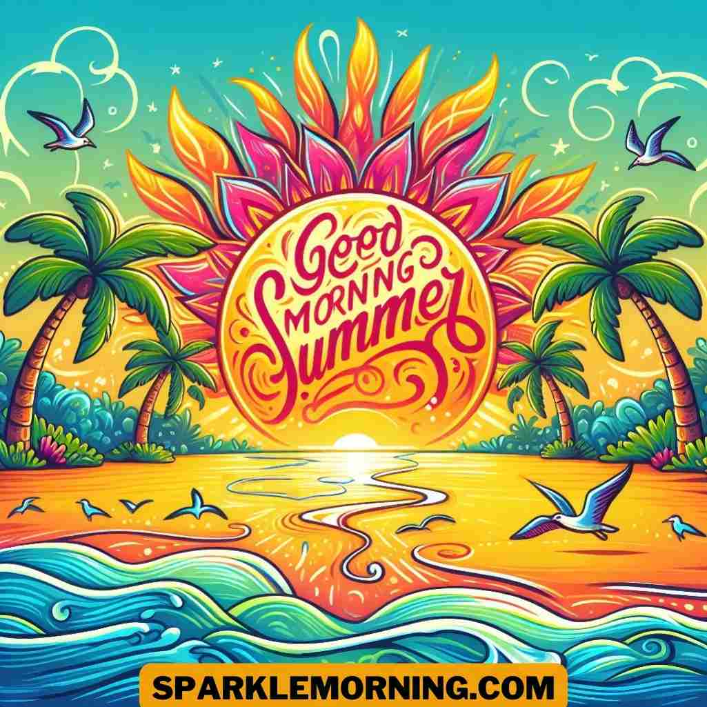 good morning summer images