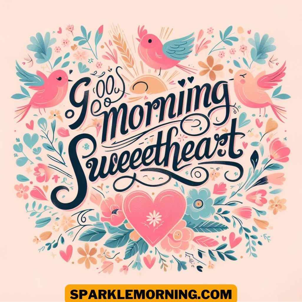 Good Morning Sweetheart Images