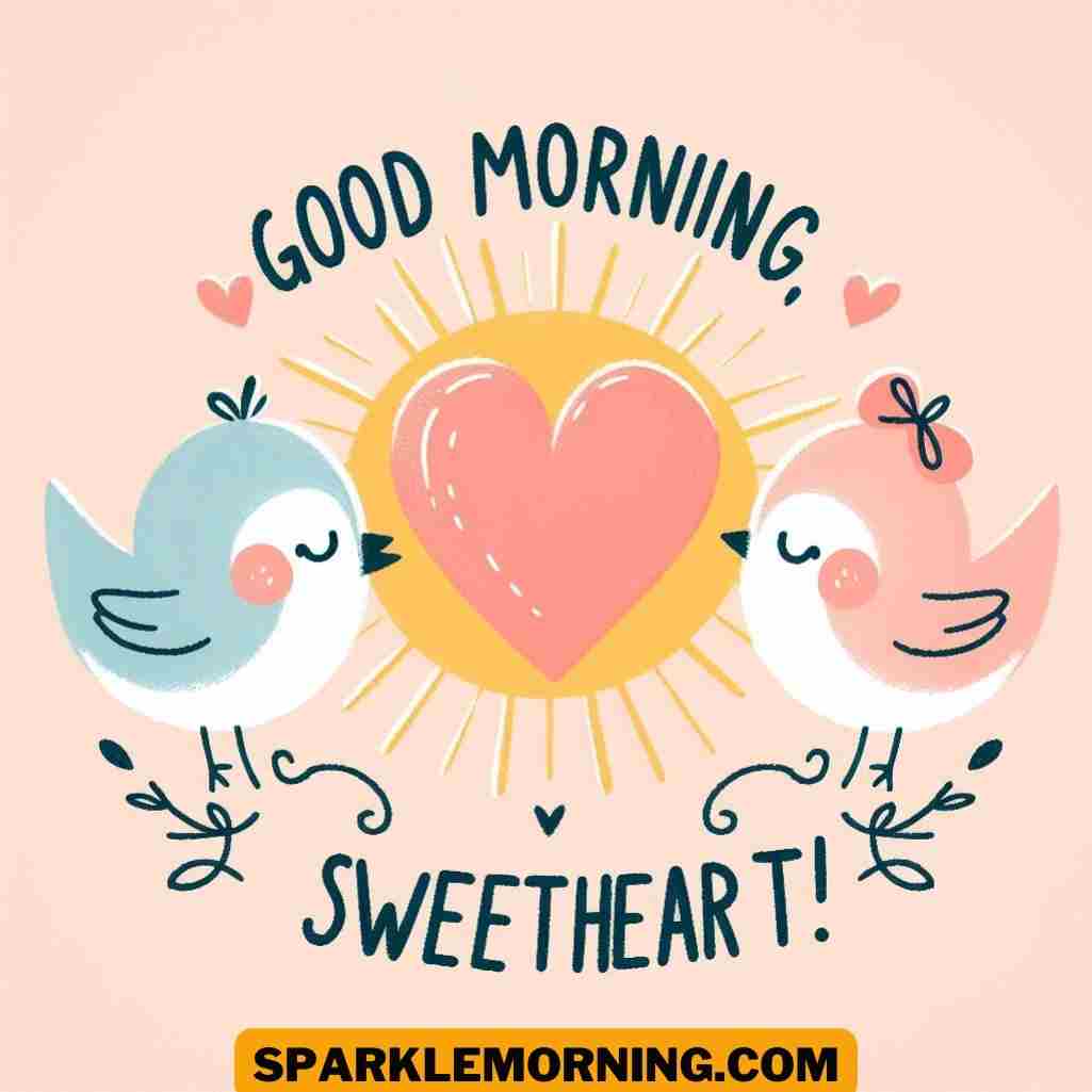 Good Morning Sweetheart Images