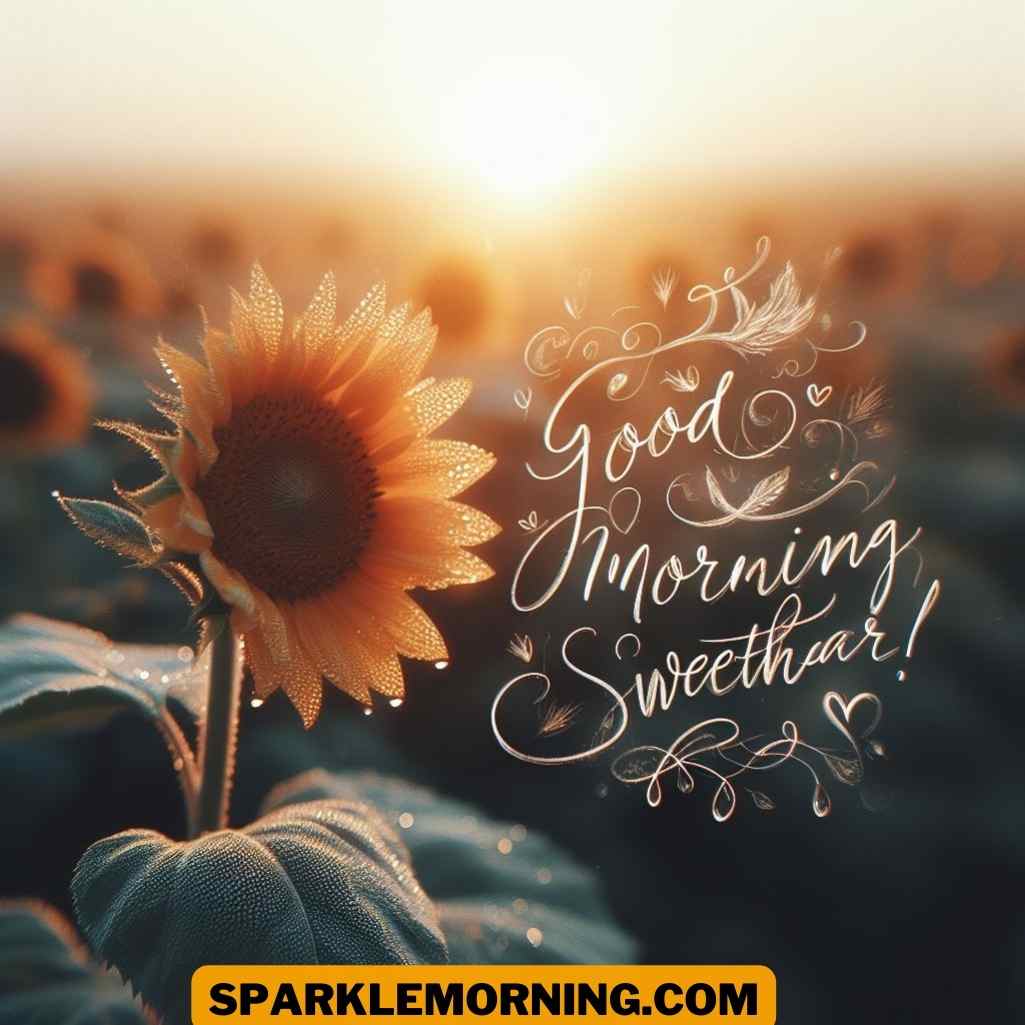 Good Morning Sweetheart Images