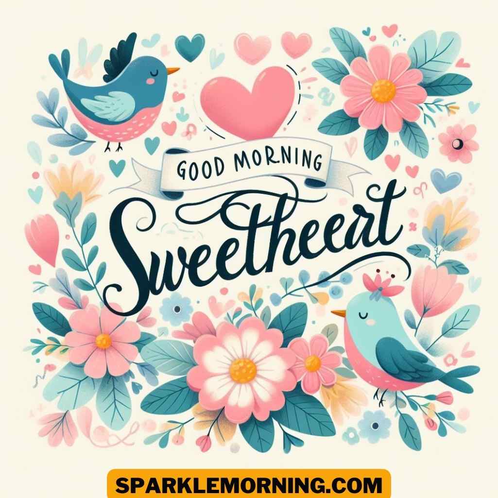 Good Morning Sweetheart Images