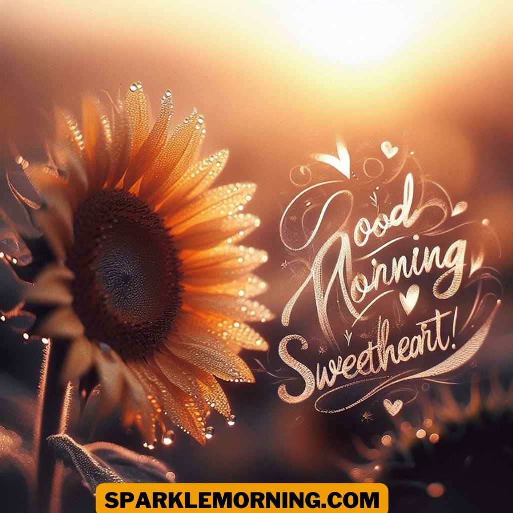 Good Morning Sweetheart Images