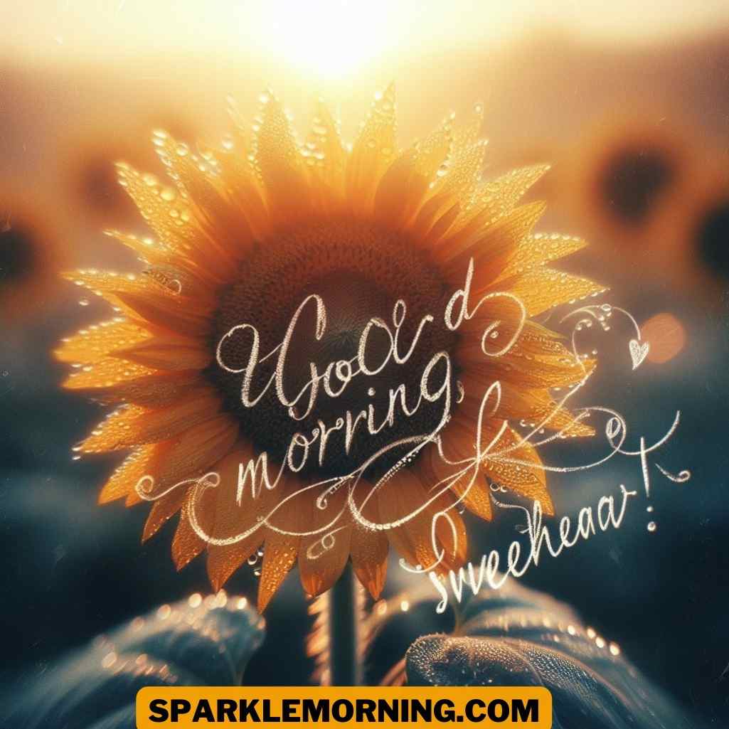 Good Morning Sweetheart Images