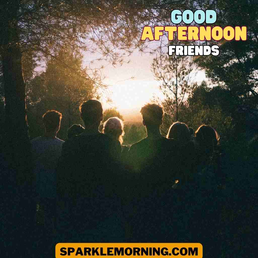 good afternoon friends images