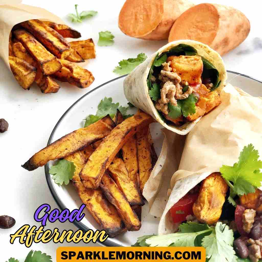 good afternoon lunch images