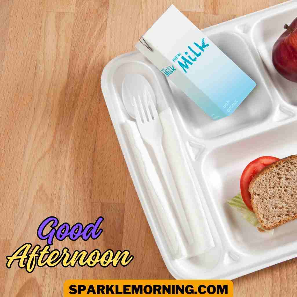 good afternoon lunch images