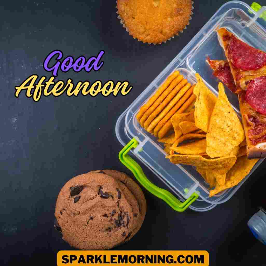 good afternoon lunch images