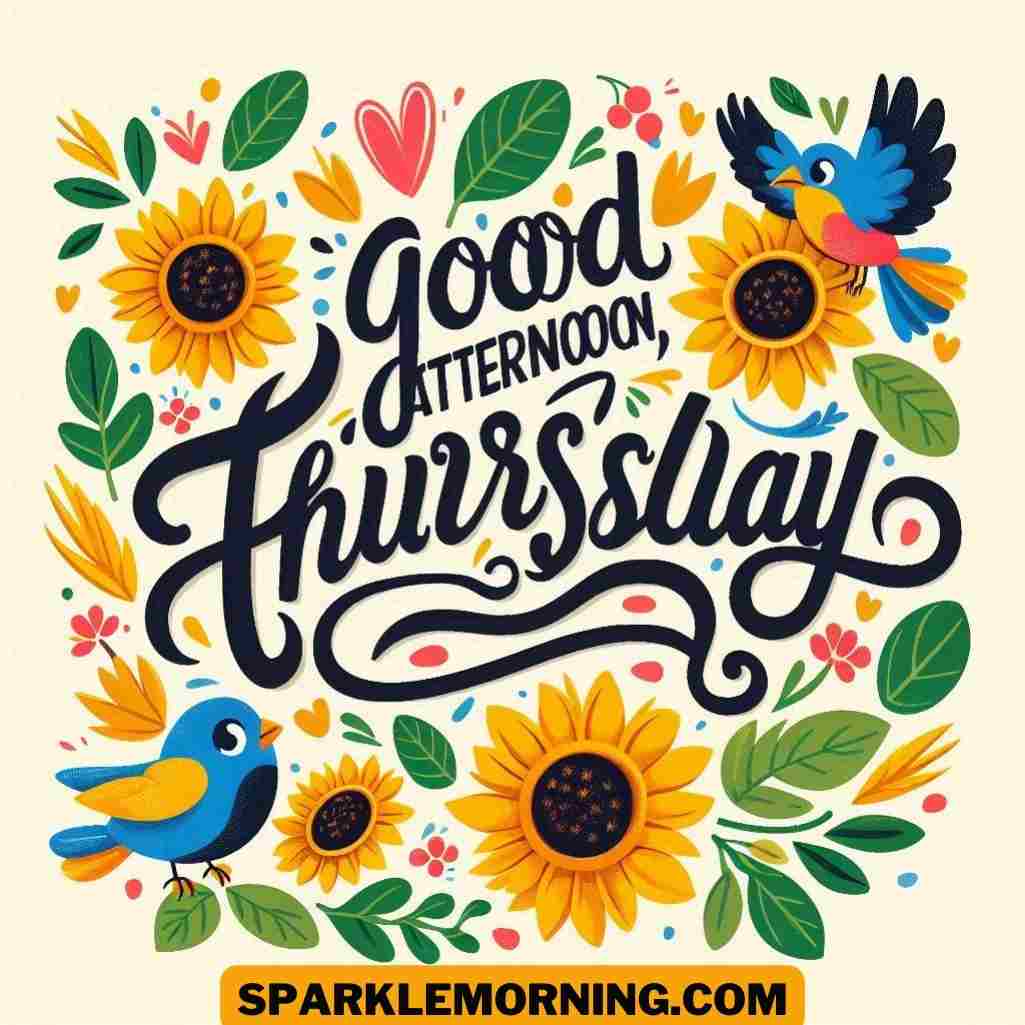 good afternoon thursday images