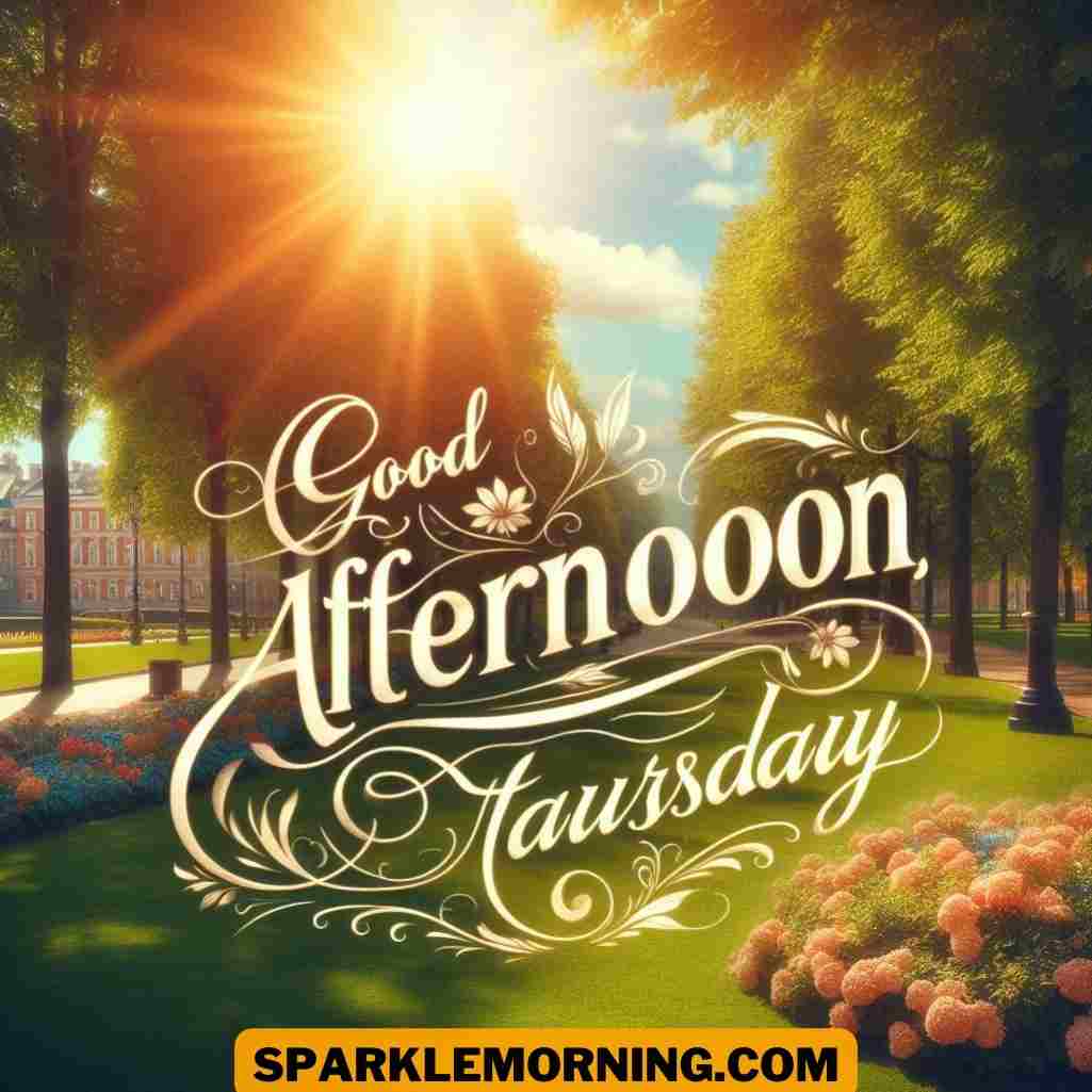 good afternoon thursday images