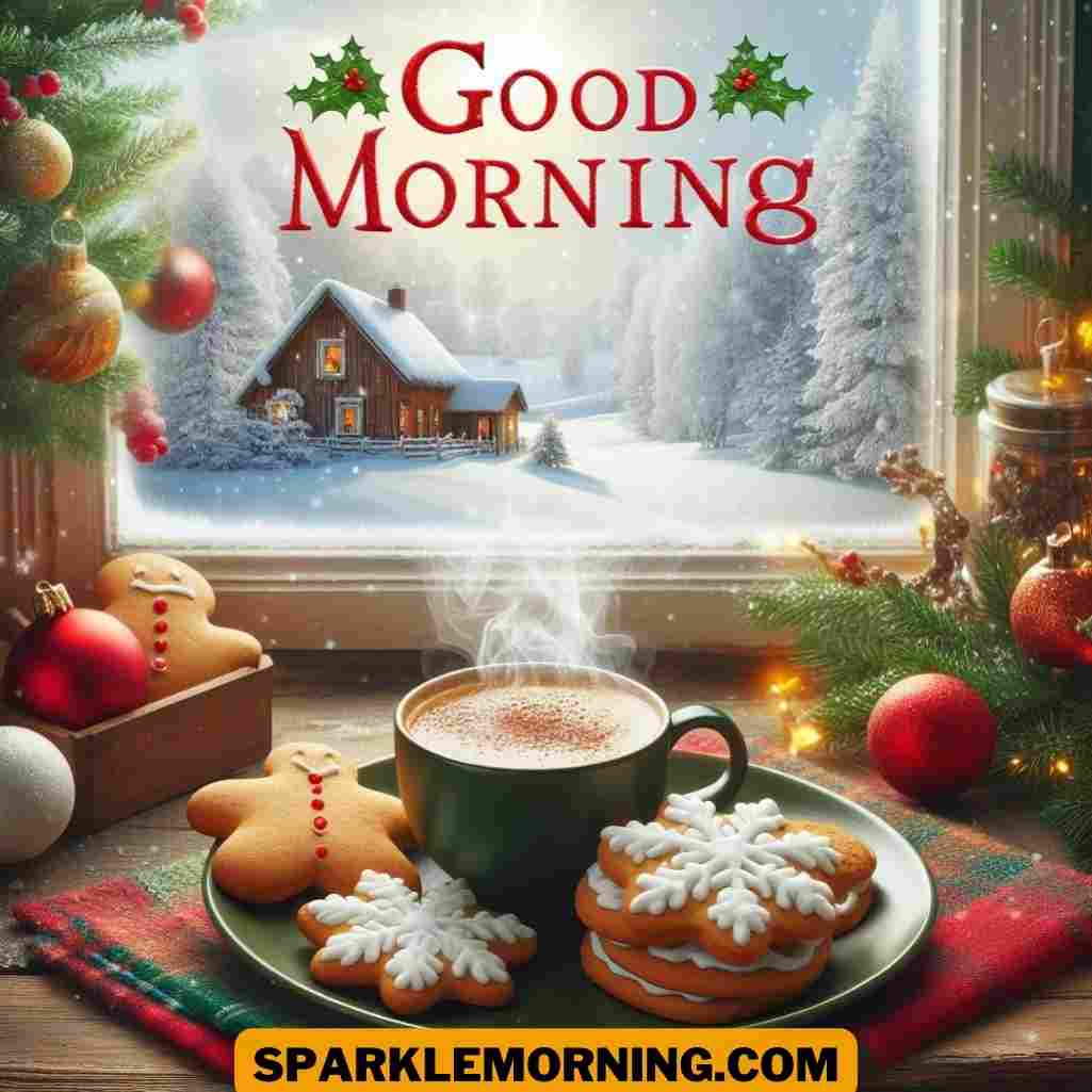 good morning christmas image