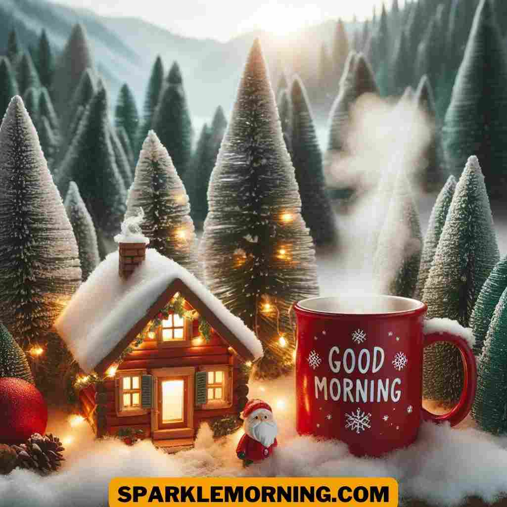 good morning christmas image