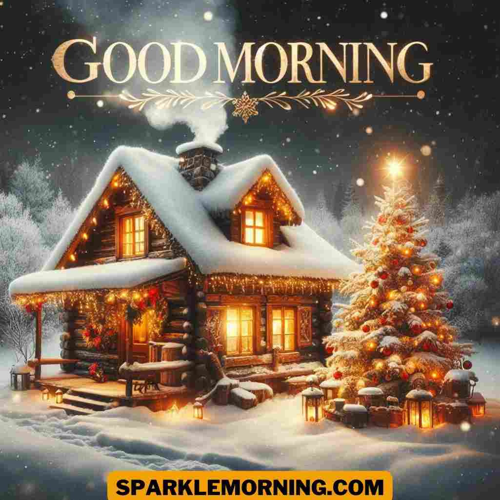 good morning christmas image