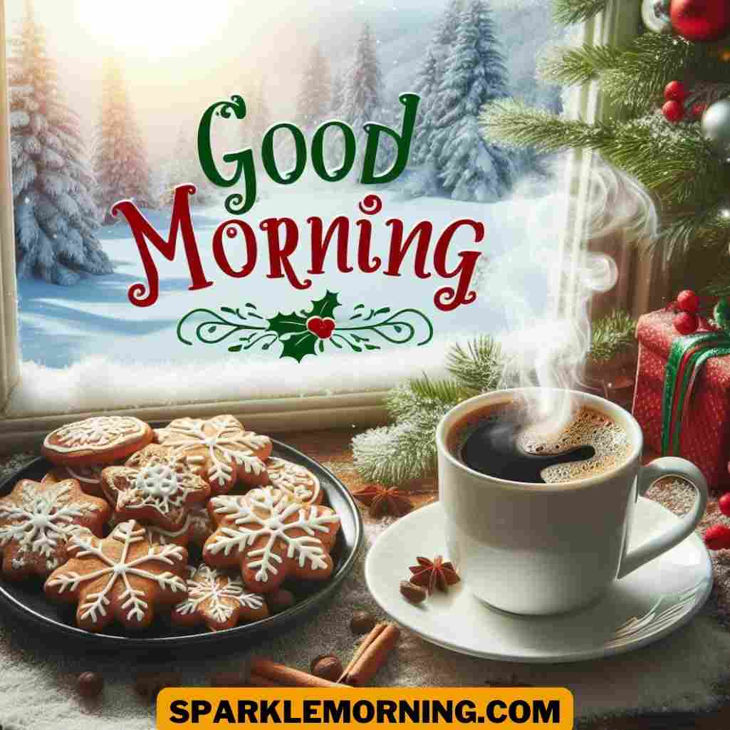 good morning christmas image