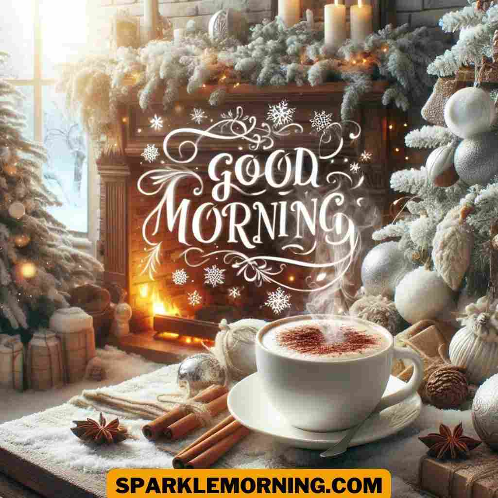 good morning christmas image