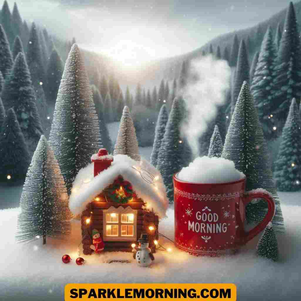 good morning christmas image
