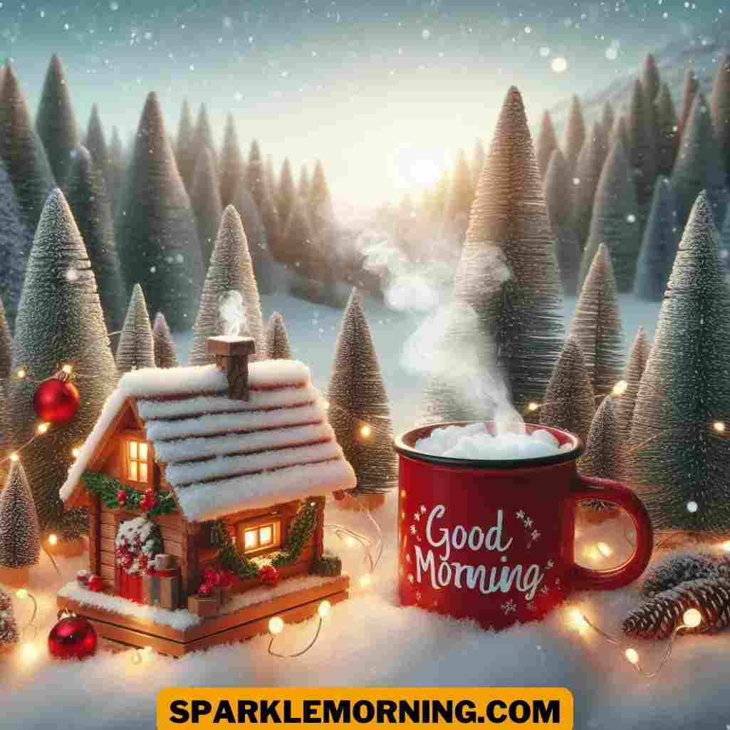 good morning christmas image
