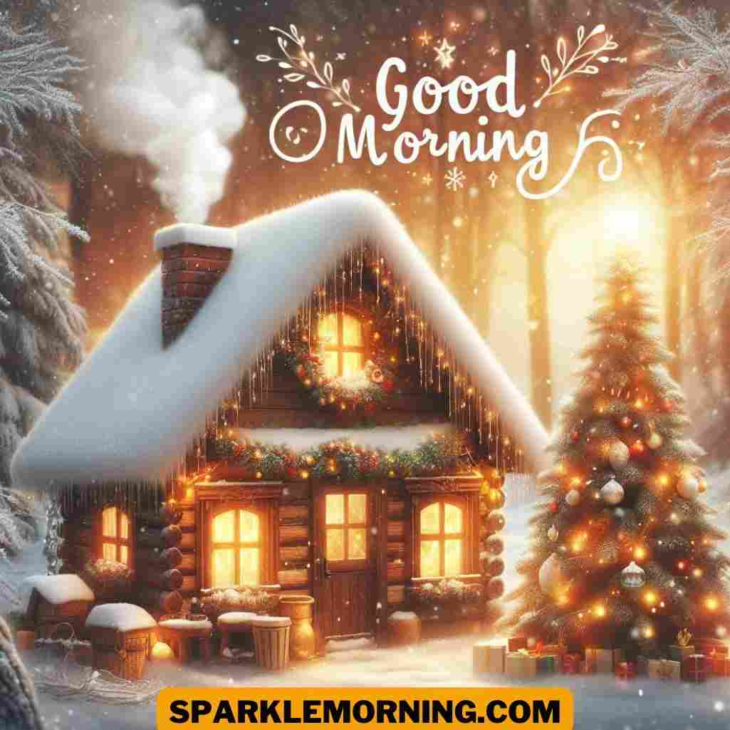 good morning christmas image