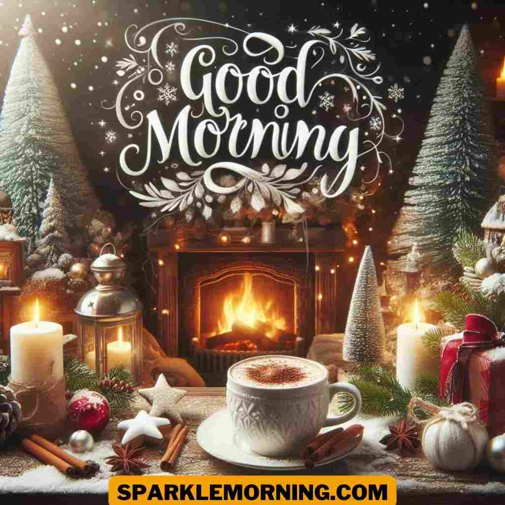 good morning christmas image