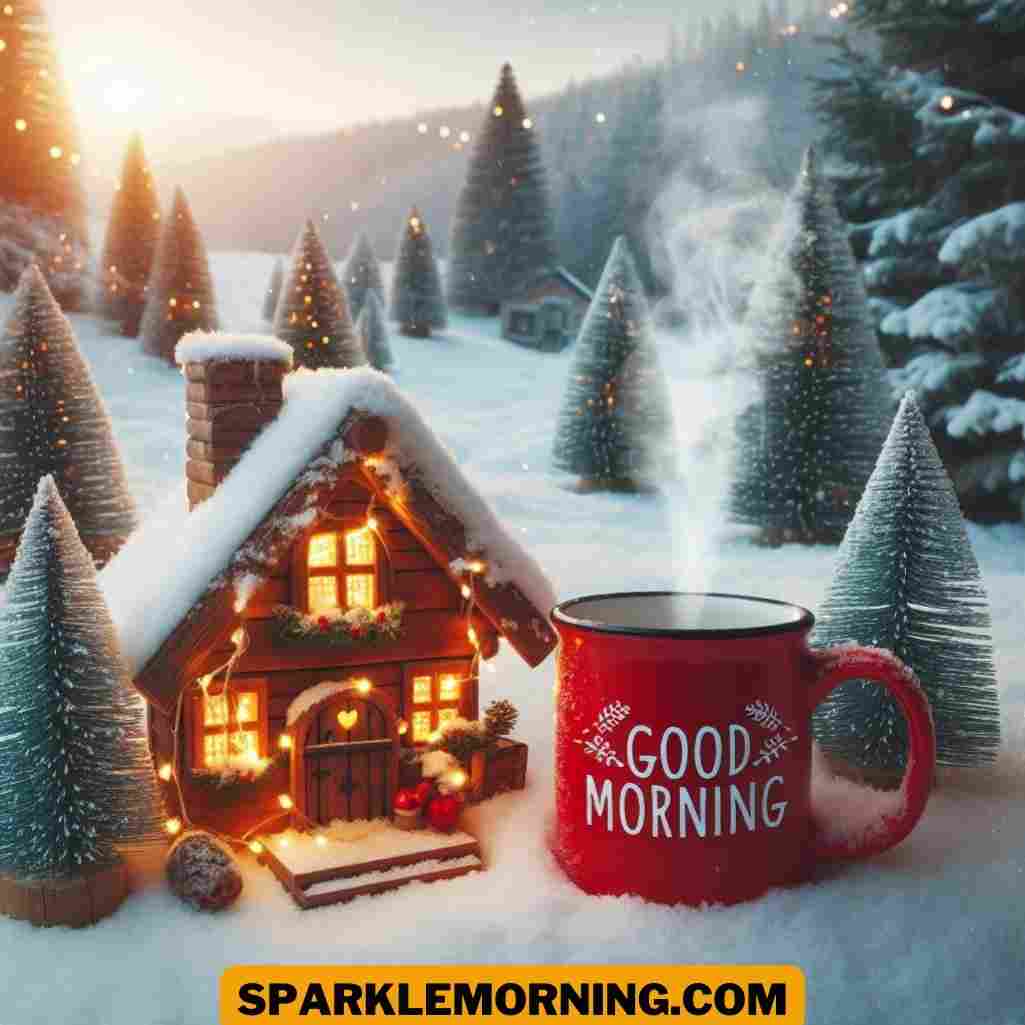 good morning christmas image