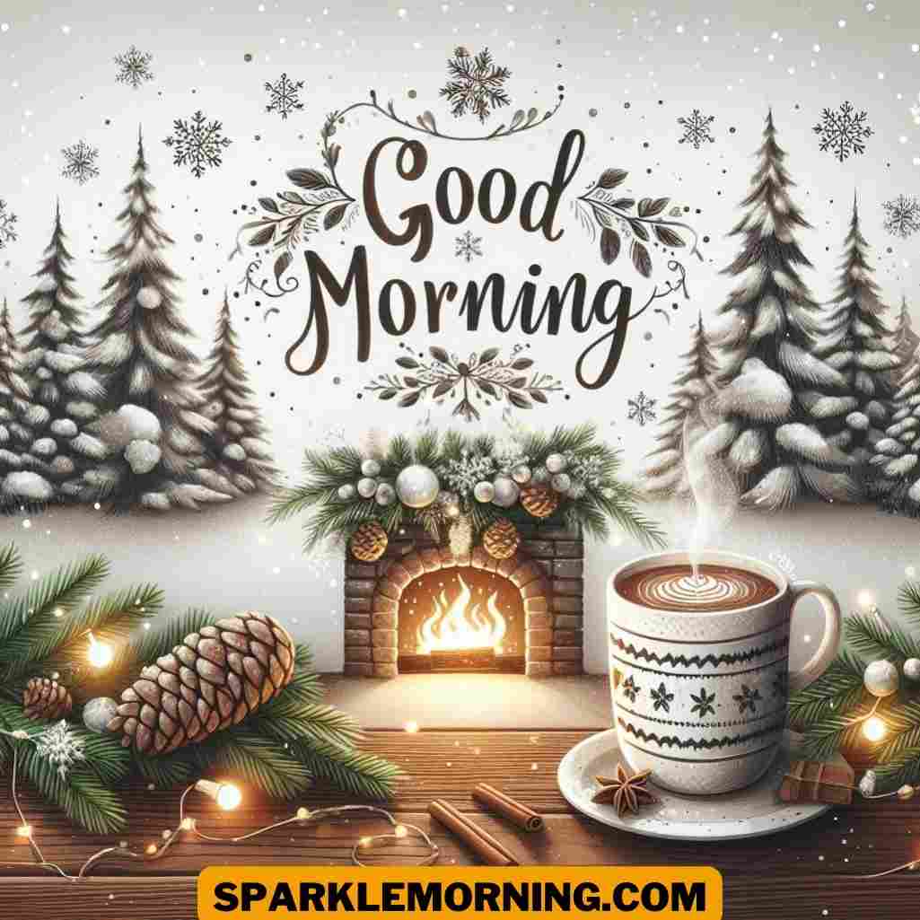 good morning christmas image