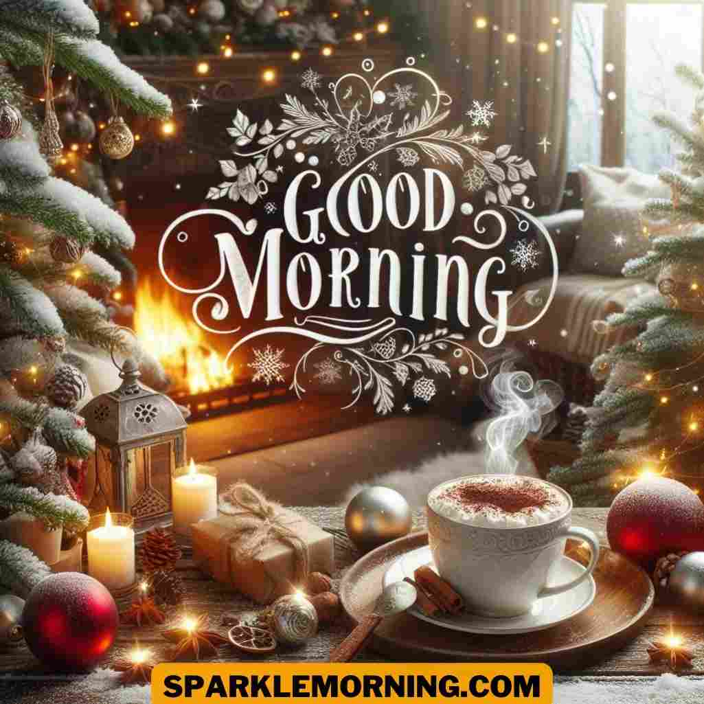 good morning christmas image