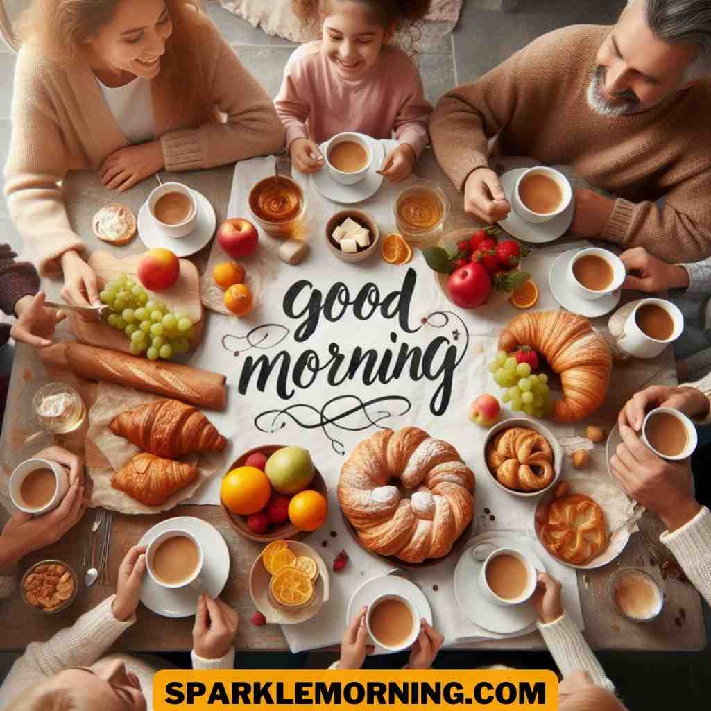 good morning family images