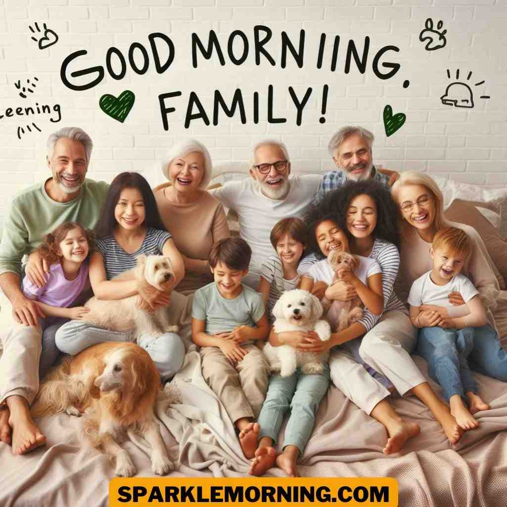good morning family images
