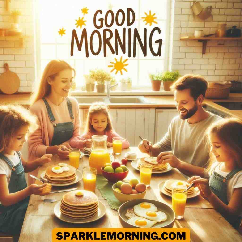 good morning family images