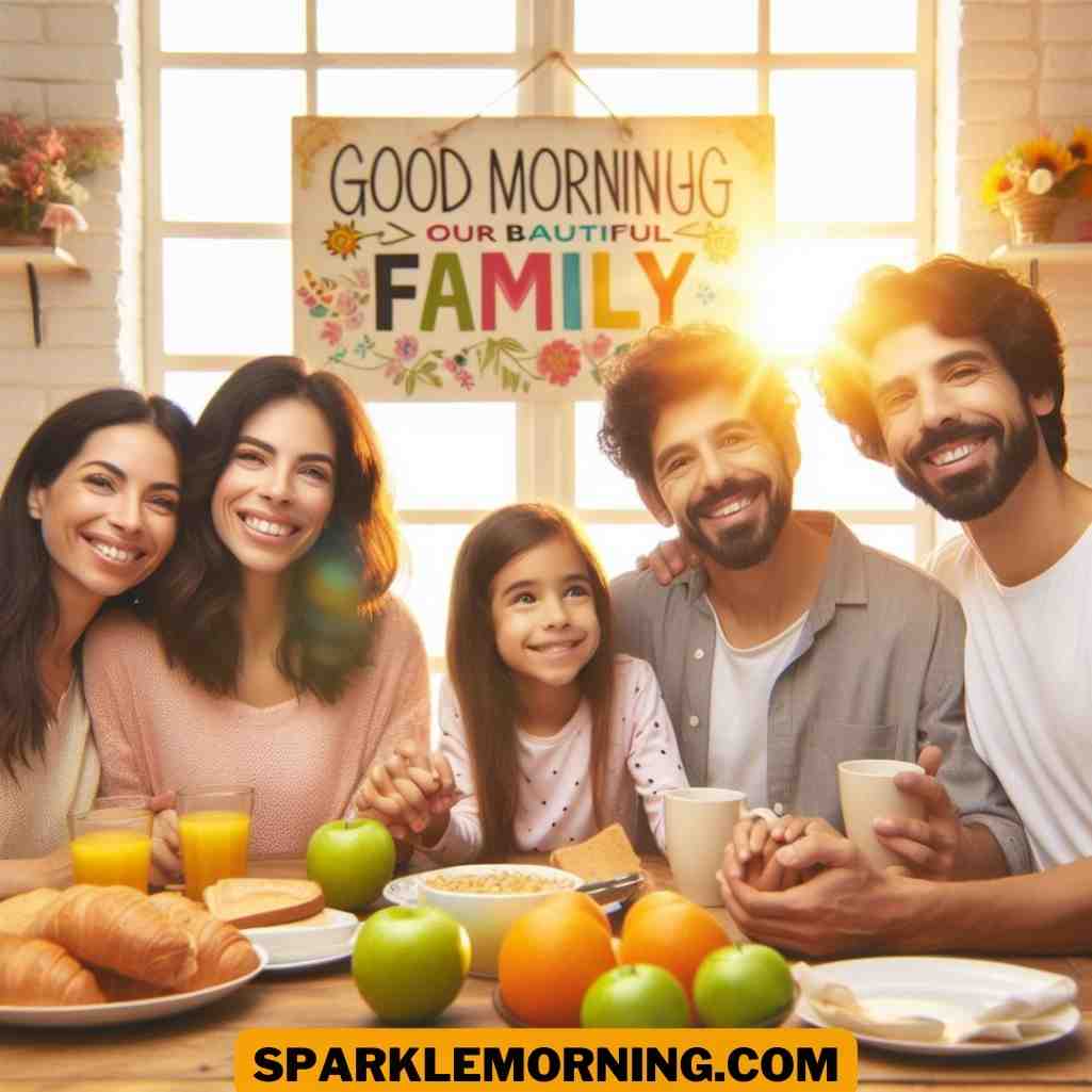 good morning family images