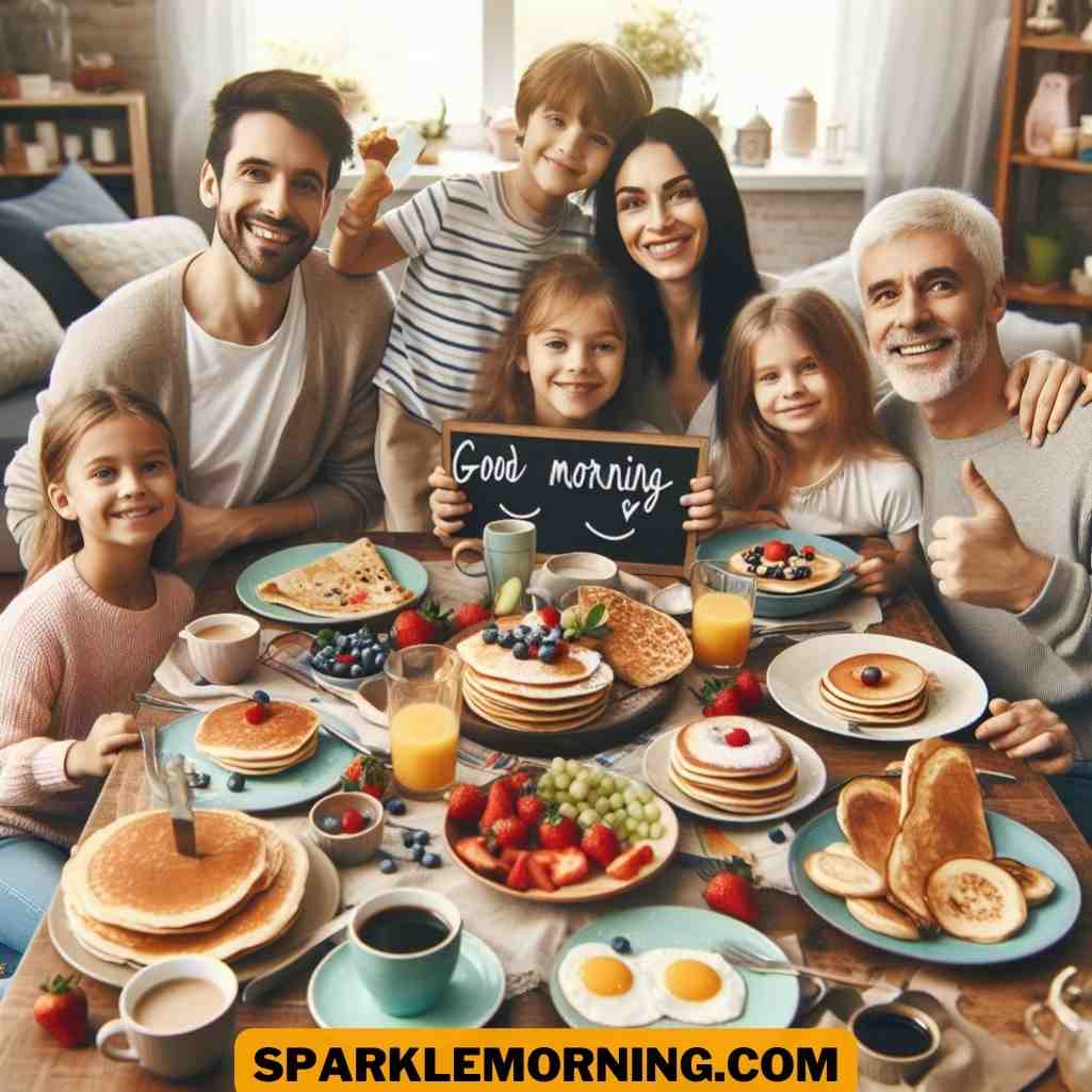 good morning family images