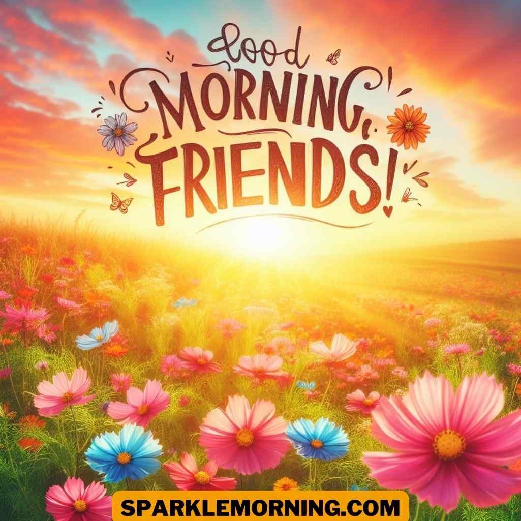 good morning images for friends