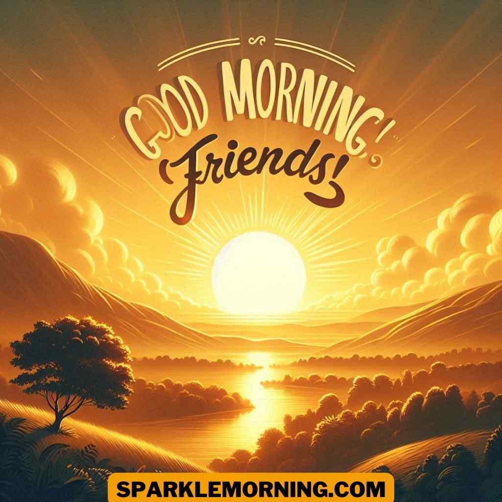 good morning images for friends