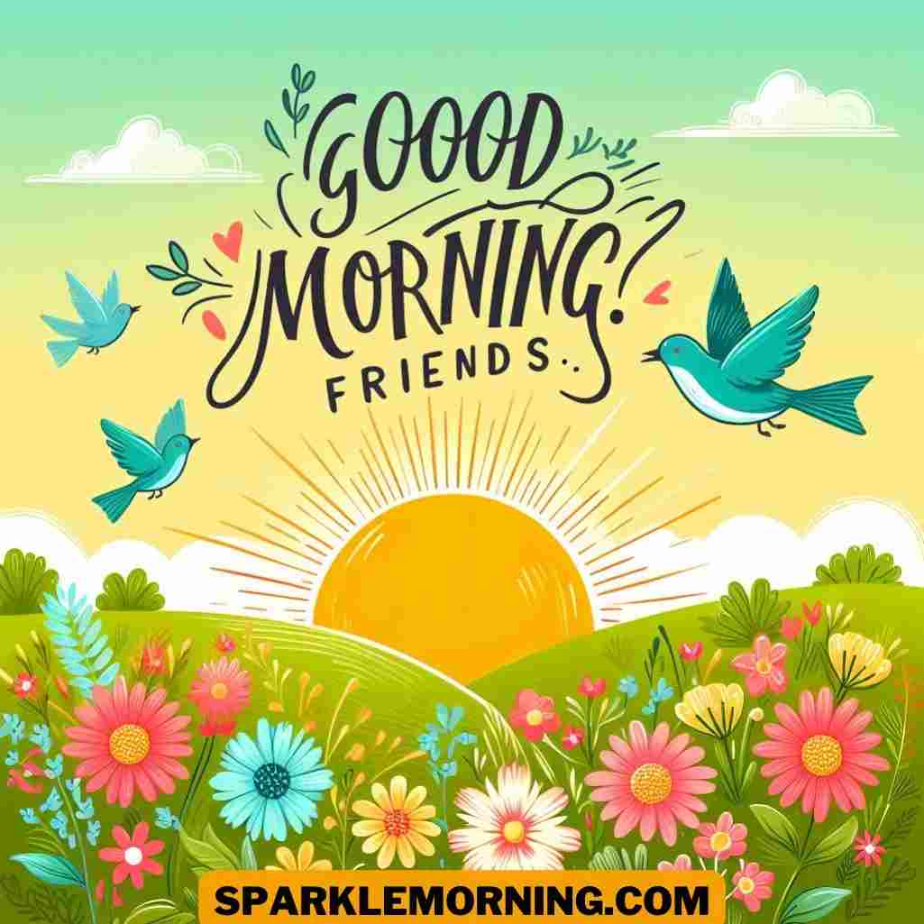 good morning images for friends