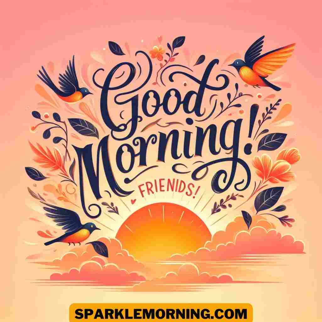 good morning images for friends