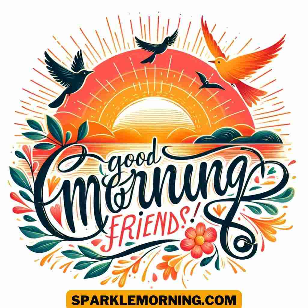 good morning images for friends