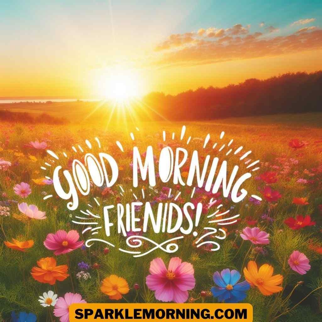 good morning images for friends