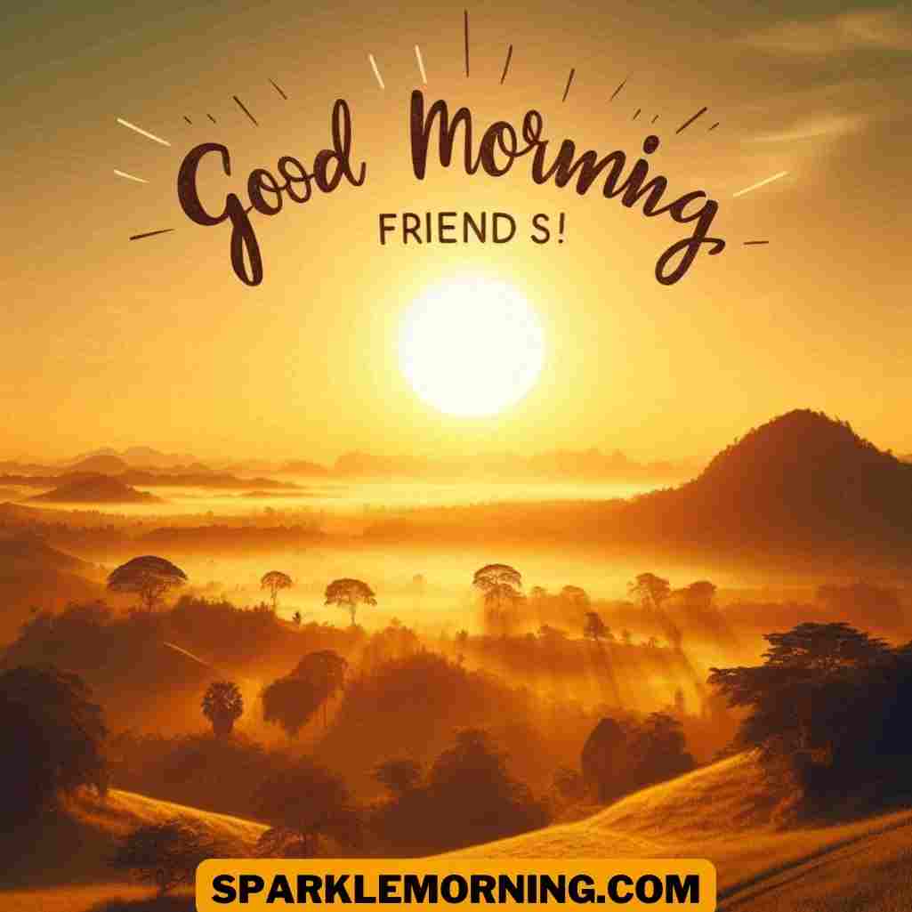 good morning images for friends
