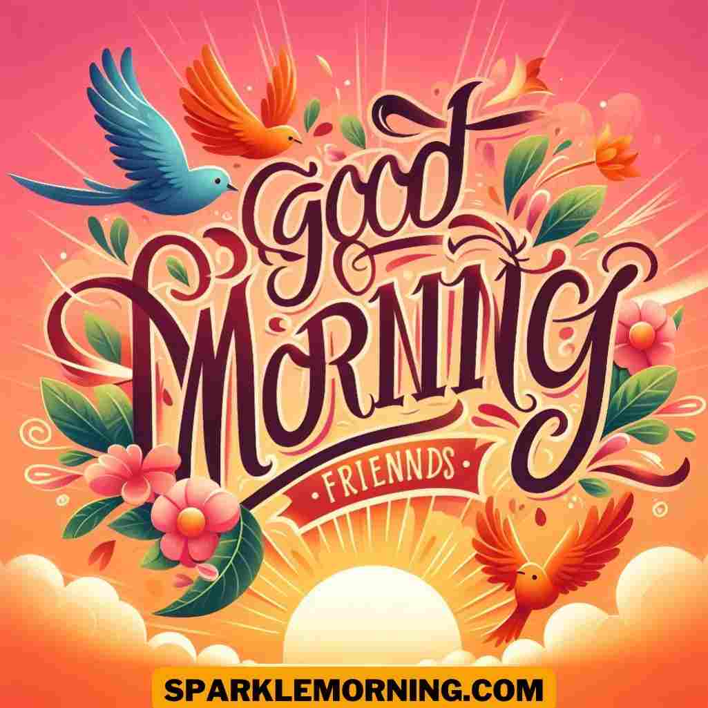 good morning images for friends