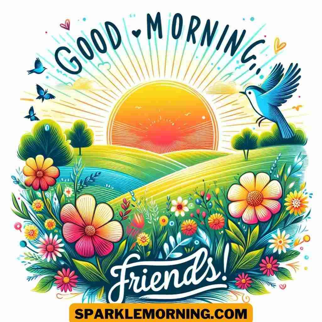 good morning images for friends