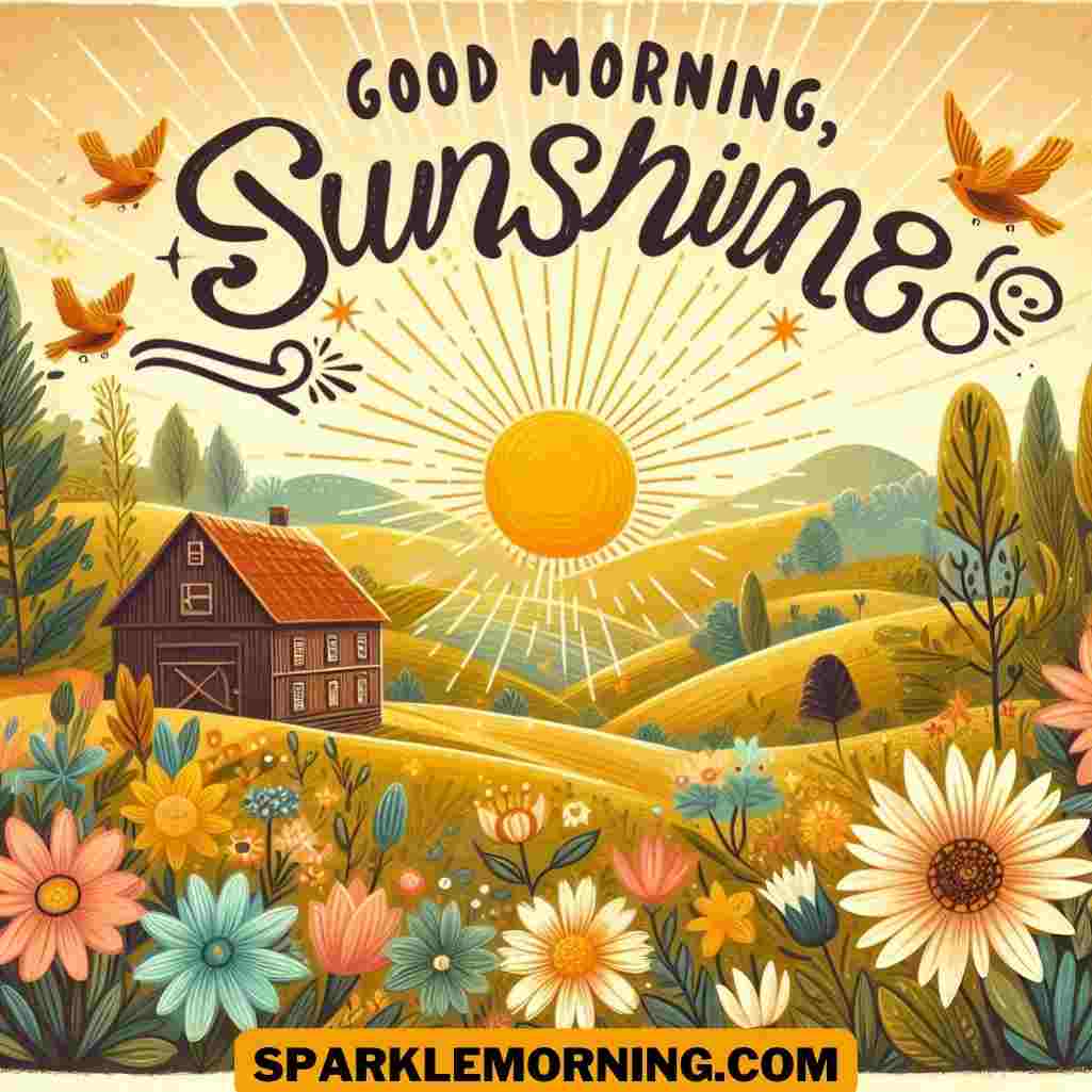 good morning sunshine images